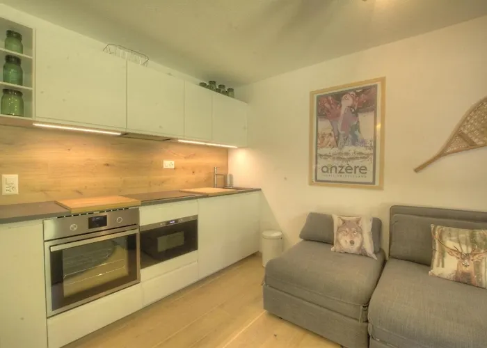 Appartement Gemeaux 206 Sur La Place Du Village A Anzère